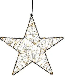Ster met Verlichting D26cm - 200 lampjes - afbeelding 1