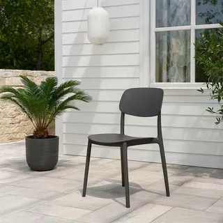 Stoel Primus Plastic 42x40x79cm - Grijs - afbeelding 2