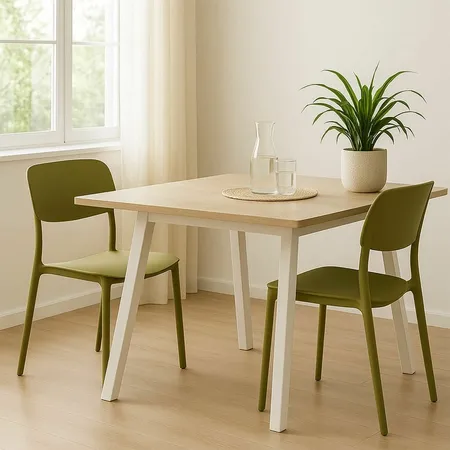 Stoel Primus Plastic 42x40x79cm - Groen - afbeelding 2