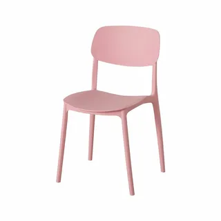 Stoel Primus Plastic 42x40x79cm - Roze