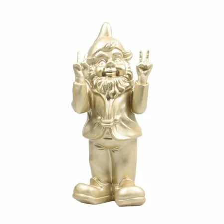 Stoobz Kabouter Peace 31cm - Goud - afbeelding 1