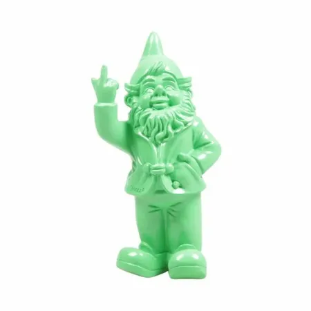 Stoobz Tuinkabouter F*ck You 32cm - Lime - afbeelding 1