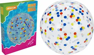 Strandbal D50cm Stippen - afbeelding 1