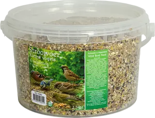 Strooivoer Kleine Vogels Emmer 2.5l