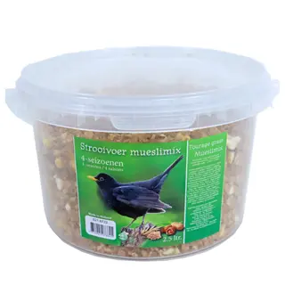 Strooivoer Muesli 4-seizoenen Emmer 2,5 liter