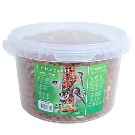 Strooivoer Pinda's gepeld 4 Seizoenen Emmer 2,5 liter - afbeelding 1