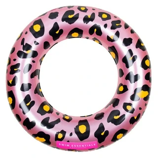 Swim Essentials - Zwemband Rosé Goud Panterprint Ø 90 cm - afbeelding 1