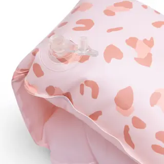 Swim Essentials zwembandjes oud roze panterprint 2–6 jaar