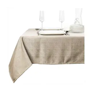Tafelkleed Oda Taupe 150x250cm