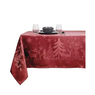 Tafelkleed Rody Red 150x300cm