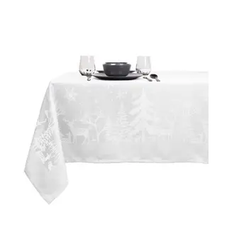 Tafelkleed Rody White 150x300cm