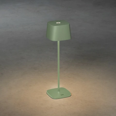 Tafellamp Capri Draadloos USB - Mint - afbeelding 2