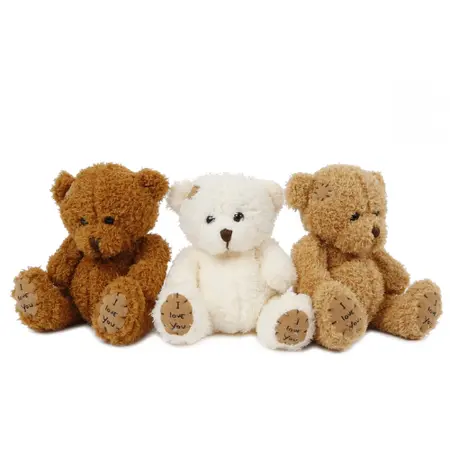 Take Me Home Pluche Beer 18cm (keuze uit 3 kleuren)