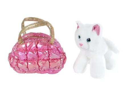 Take me Home Tasje Dier Pluche 20cm (poedel of poes) - afbeelding 3