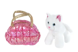 Take me Home Tasje Dier Pluche 20cm (poedel of poes) - afbeelding 3