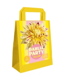 Tas 2 Dahlia Party Yellow