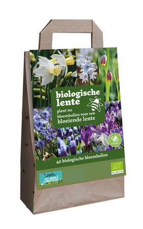 Tas Bollen Biologische Lente - 40 bloembollen