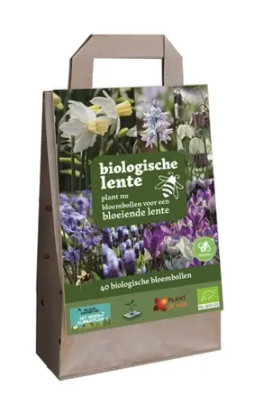 Tas Bollen Biologische Lente - 40 bloembollen