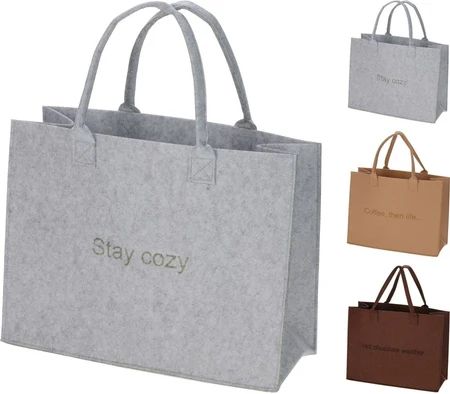 Tas Vilt 44 × 34 cm - grijs