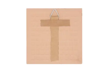 Tegel 'Pap van al mijn blauw' – Keramiek – 10 x 10 cm – Vaderdagcadeau