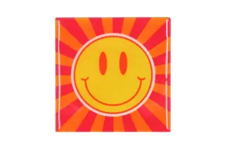 Smiley Tegeltje – Keramiek – 10x10 cm – Multicolor