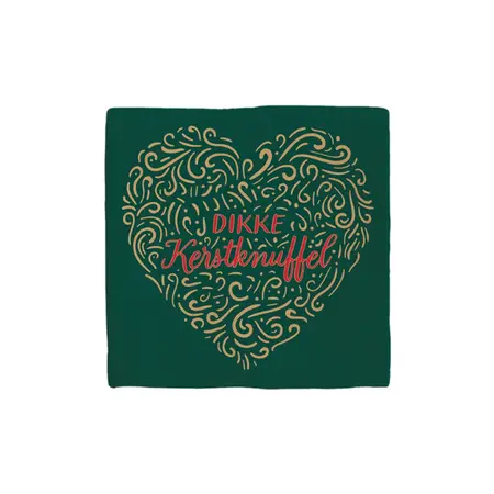 Tegeltje Xmas Dikke Kerstknuffel