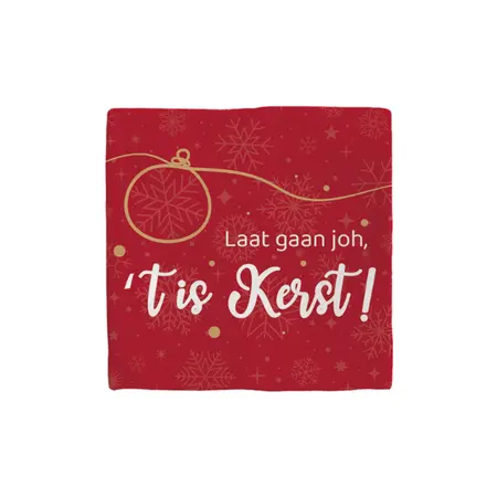 Tegeltje Xmas Laat Gaan