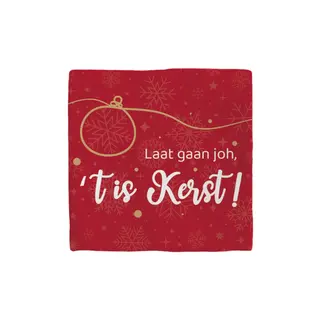 Tegeltje Xmas Laat Gaan