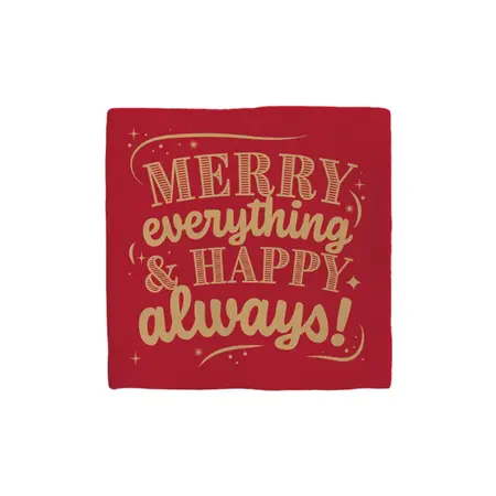 Tegeltje Xmas Merry Everything