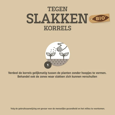 Tegen Slakken Korrels 450gr - afbeelding 3