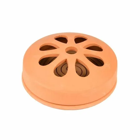 Terracotta Brander Met Citronella Ringen - afbeelding 2