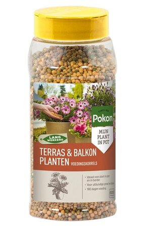 Terras & Balkon Planten Voedingskorrels 800 gram