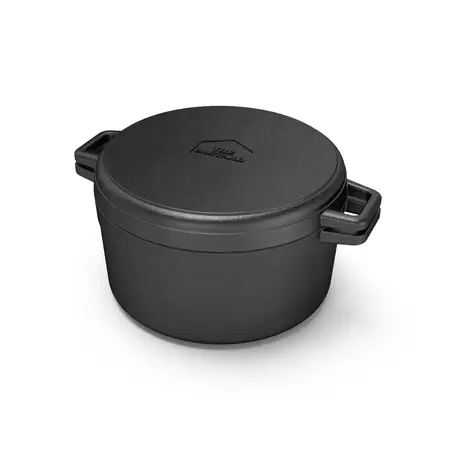 The Bastard Dutch Oven & Griddle Medium 24cm