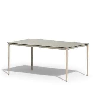 Elegante Dining Table Champagne Trespa Ophira 160 X 92 Cm