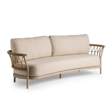 Tierra Outdoor Fresca Loungebank 3-zits - Champagne - afbeelding 1