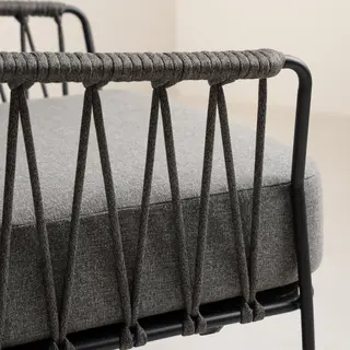 Tierra Outdoor Loungestoel Rivera Loungestoel - Mountain Grey - afbeelding 3