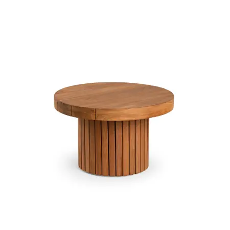 Tierra Outdoor - Marapa Small Coffee Table Teak Ø50cm - afbeelding 1