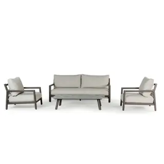 Tierra Outdoor Oasis Loungeset Chocolat - afbeelding 1