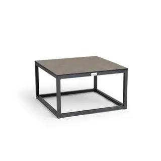 Rio Coffee Table M Trespa Dark Basalt Charcoal
