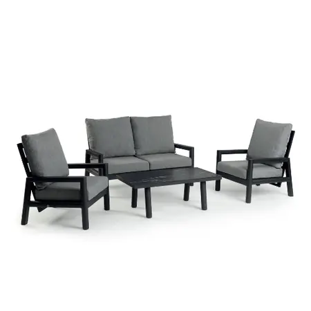 Tierra Outdoor Sevilla 2-zits Loungebank - Mountain Grey - afbeelding 4