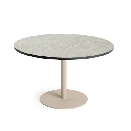 Solea Coffee Table Round Large Trespa Ophira Champagne