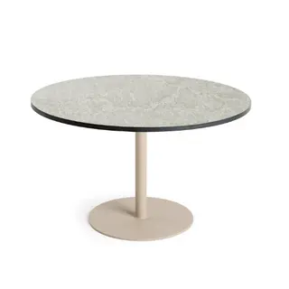 Solea Coffee Table Round Large Trespa Ophira Champagne
