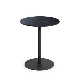 Solea Coffee Table Round Small Trespa Graphite Charcoal