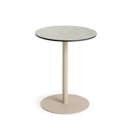 Solea Coffee Table Round Small Trespa Ophira Champagne