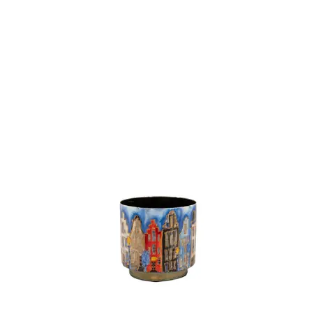 TS Bloempot Canalhouses D7h6cm Rood