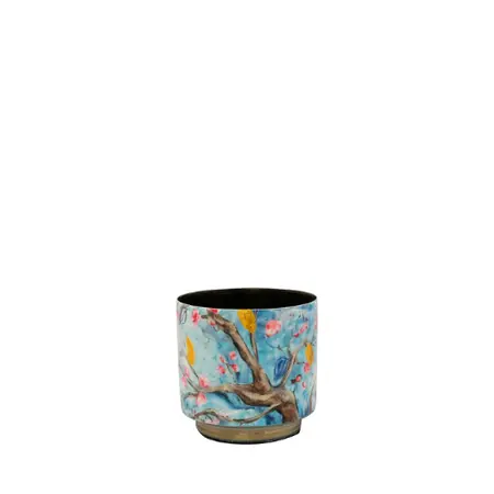 TS Pot Blossom D8h7cm Blauw