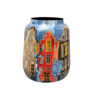 TS Pot Canalhouses D21h24cm Rood