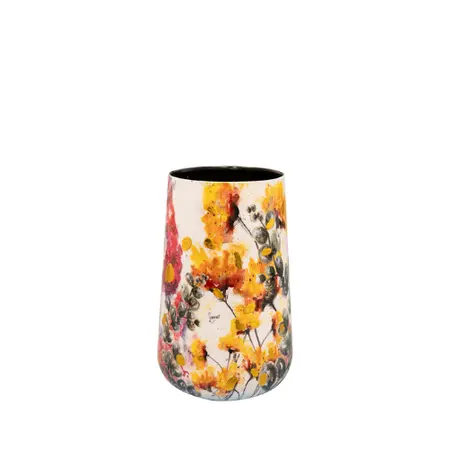 TS Vaas Floral White D13h20cm