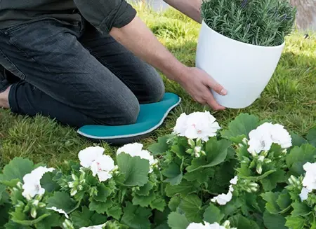 Tuin knielkussen Blauw - afbeelding 3