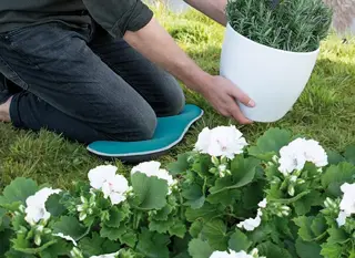 Tuin knielkussen Blauw - afbeelding 3